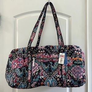 Vera Bradley Fox Forest brand new large travel duffle with tags